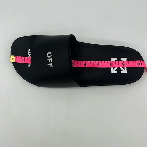 Off-White NWB Off Stamp Logo Sliders Black/White - Picture 15 of 16